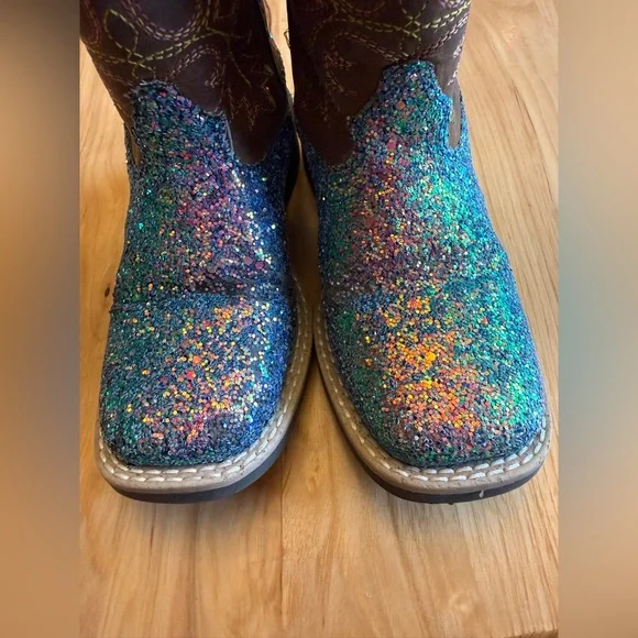 Shyanne Girl Glitter Western Boots - Picture 12 of 16